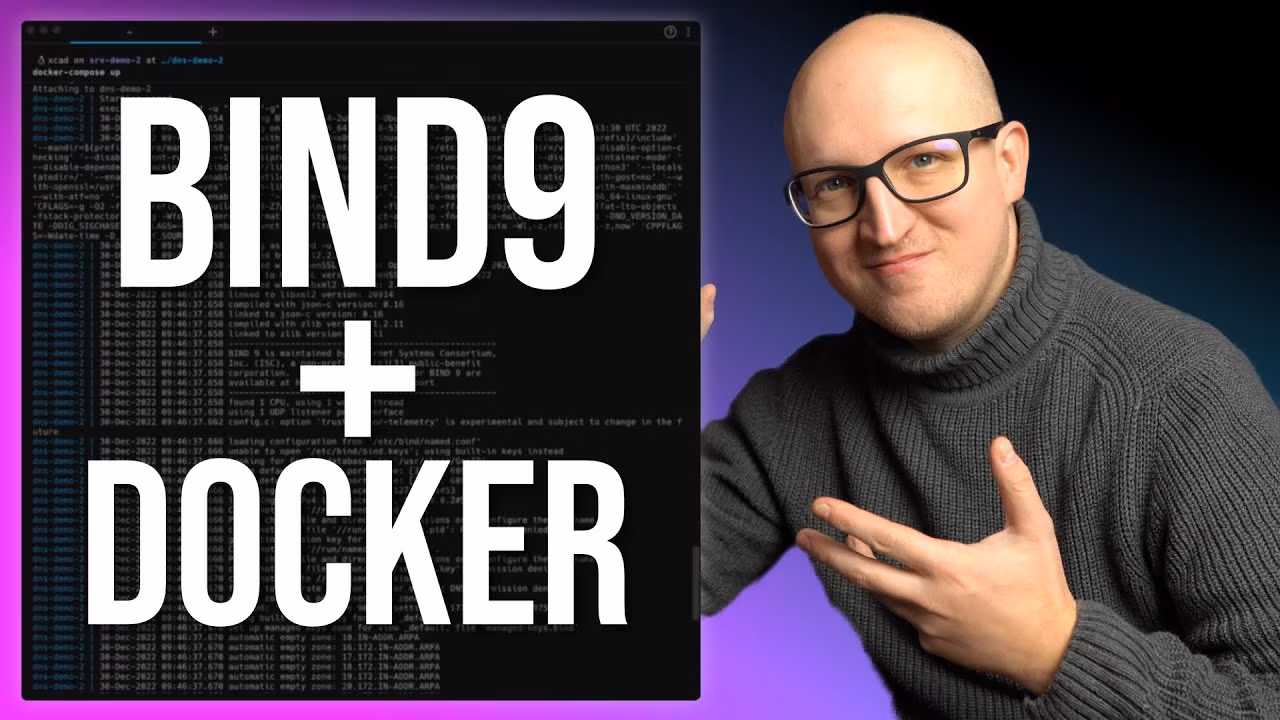 Christian Lempa's video about BIND9 DNS