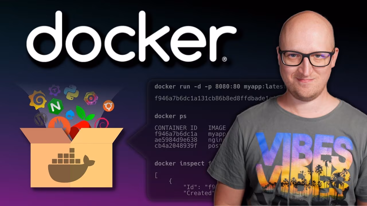 Christian Lempa's video about getting started with Docker